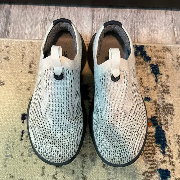 Allbirds Tree Dasher Relay W's Sneakers, Blizzard w/ Black Sole, Size 6.5 - Picture 6 of 10